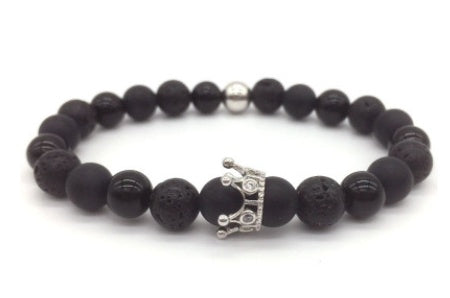 Men Black Pearl Bracelet