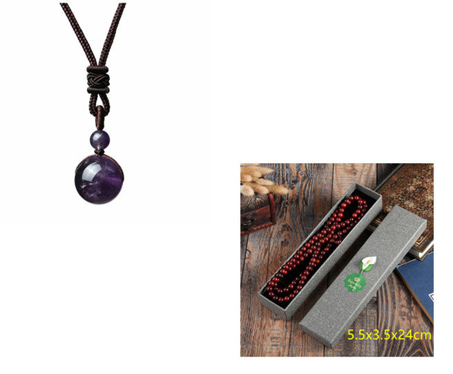 Natural Obsidian Pendant  For Men And Women