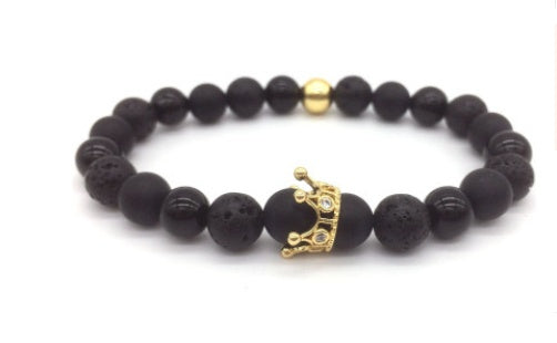 Men Black Pearl Bracelet