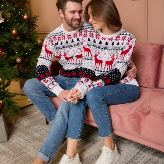 Christmas Special woollen Sweater/sweatshirts for Couples