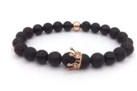 Men Black Pearl Bracelet