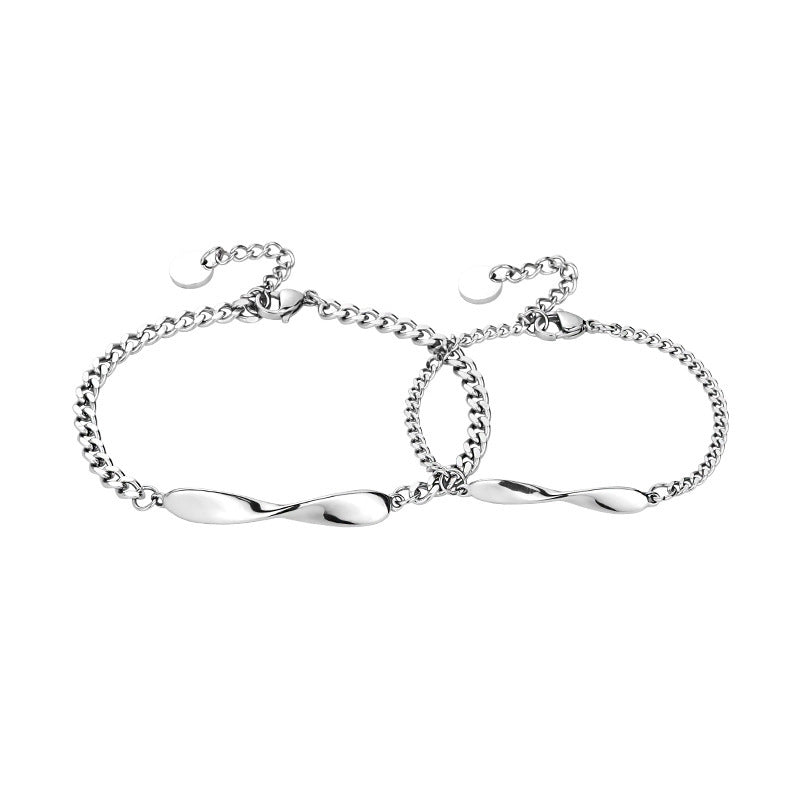 Mobius Couple Bracelet Personality couple bracelet