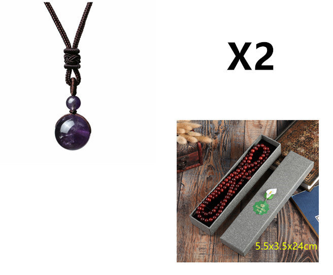 Natural Obsidian Pendant  For Men And Women