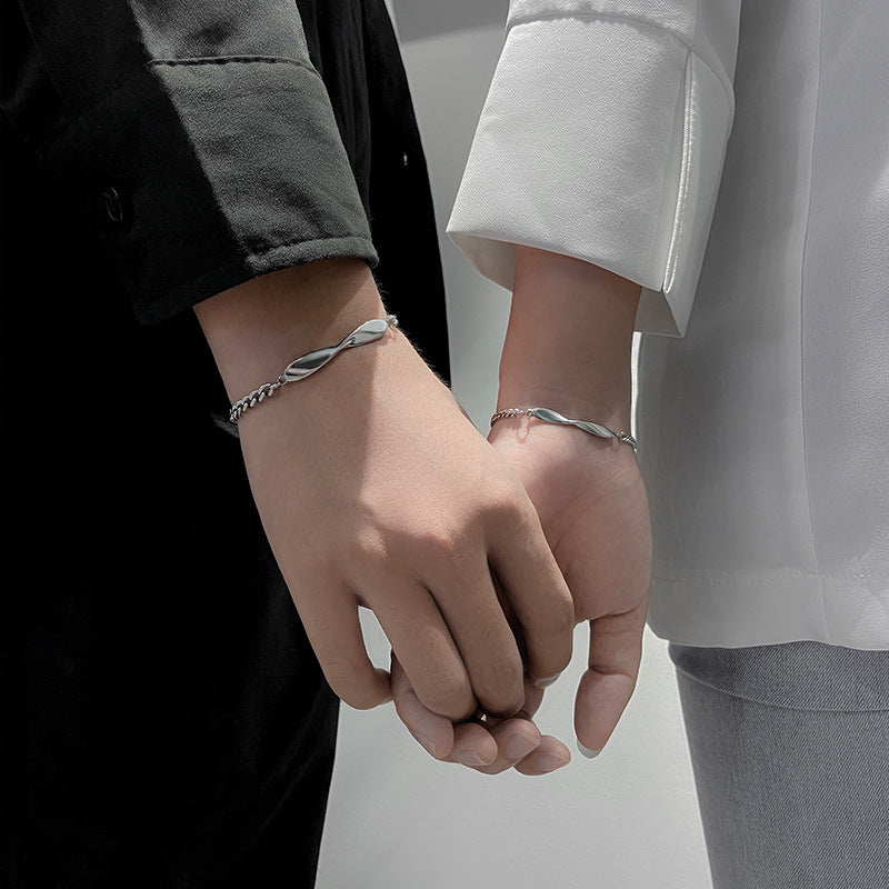 Mobius Couple Bracelet Personality couple bracelet