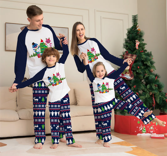 Family Matching Christmas Sweatshirt Set For Couple & Kids